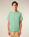 T-shirt Sunset - light green